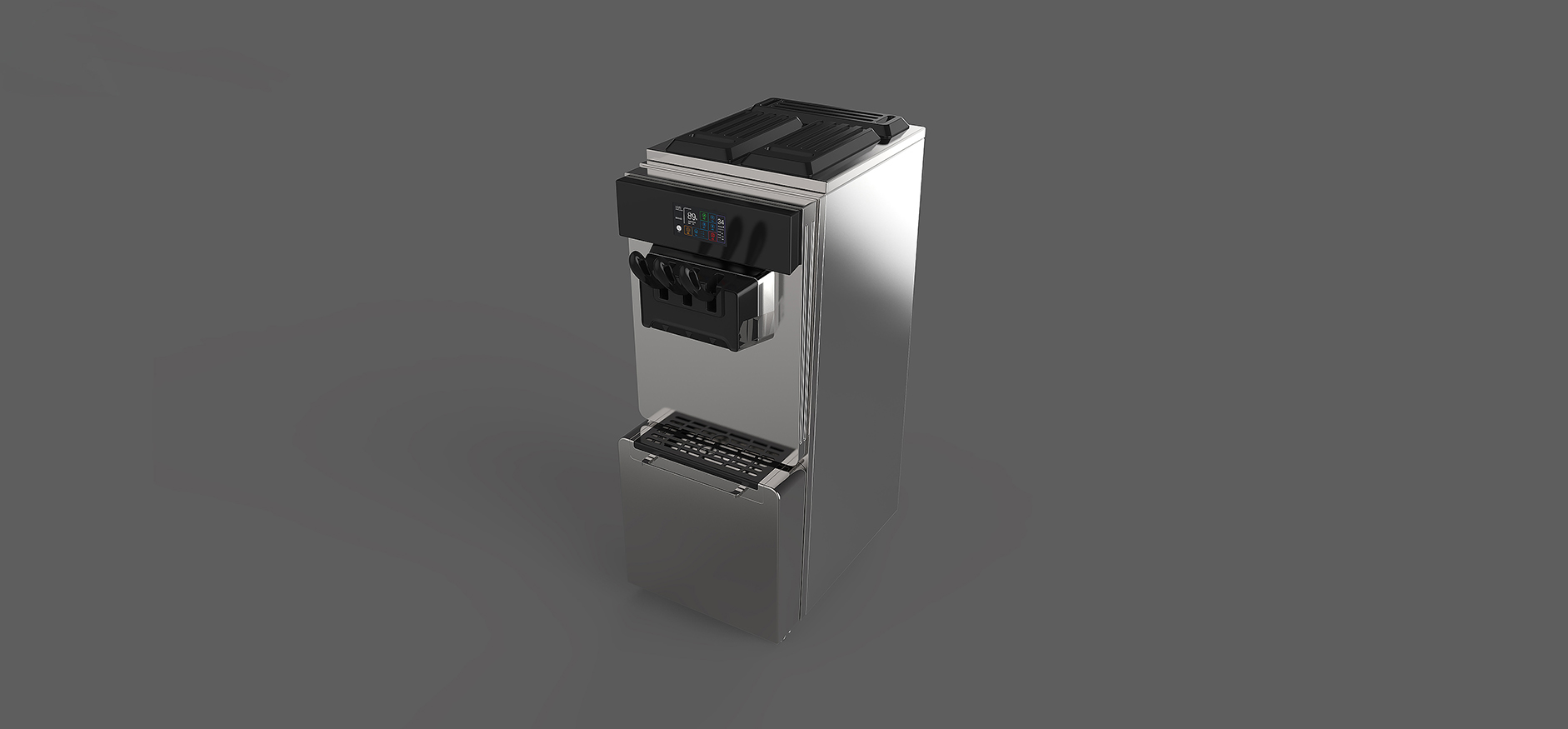 Ice cream machine，delicious food，cold drink，Design，industrial design，