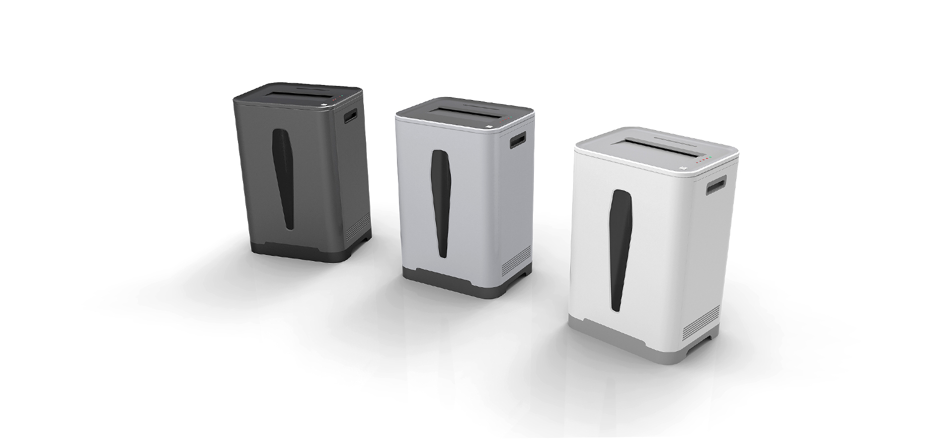 shredder，to work in an office，Design，Round tower design，