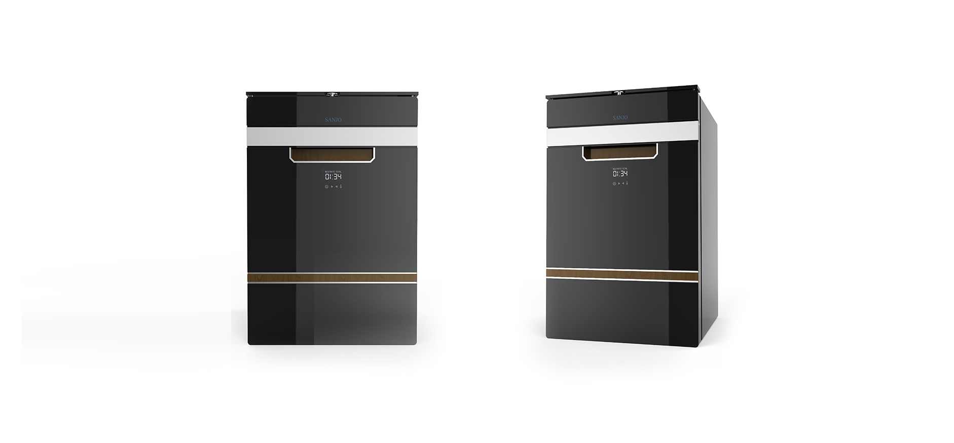 RV refrigerator，Mobile refrigerator，Design，Round tower design，