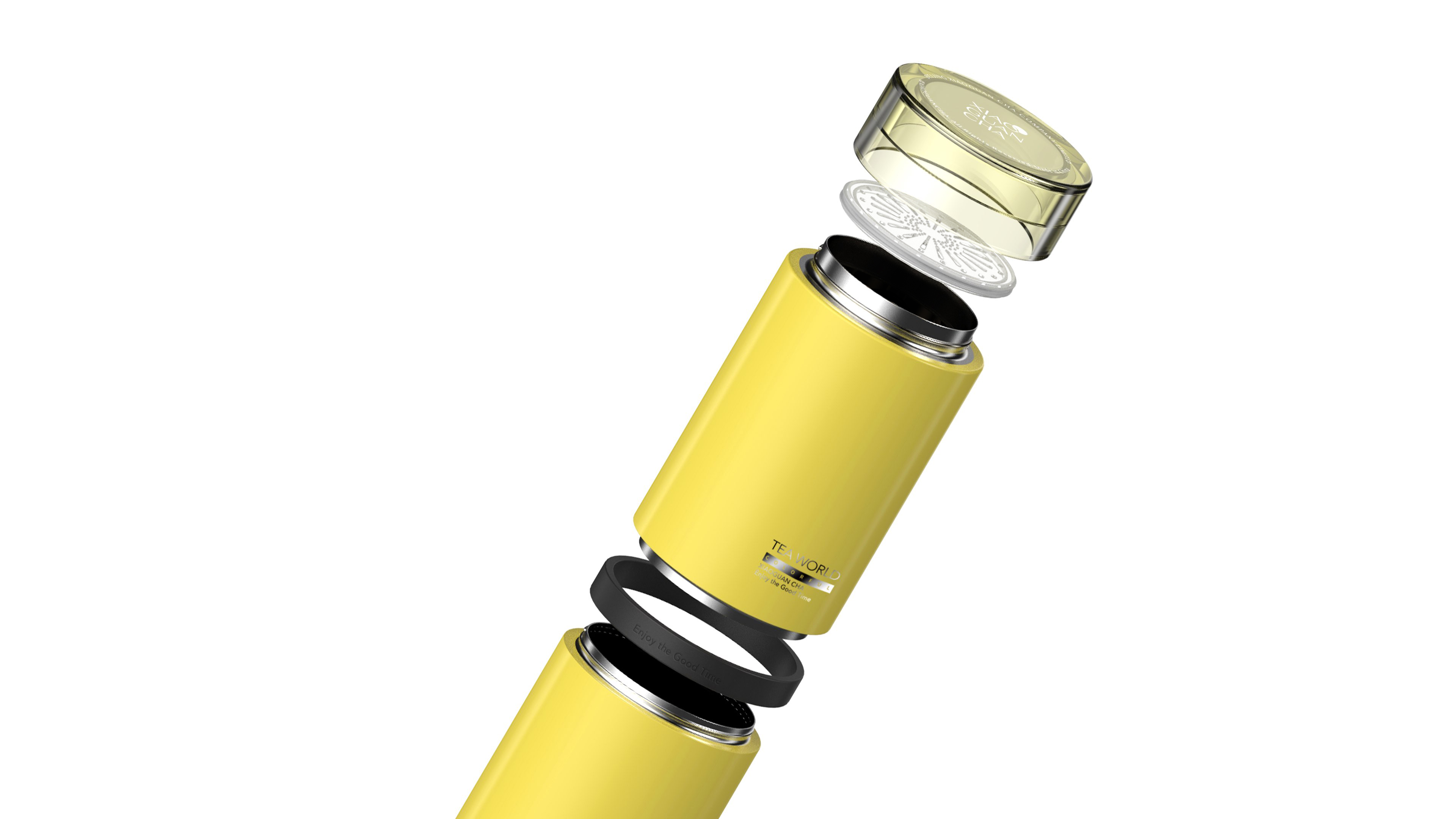 Small pot of tea，Tea set design，Travel cup design，product design，industrial design，Cultural and creative design，brand，originality，