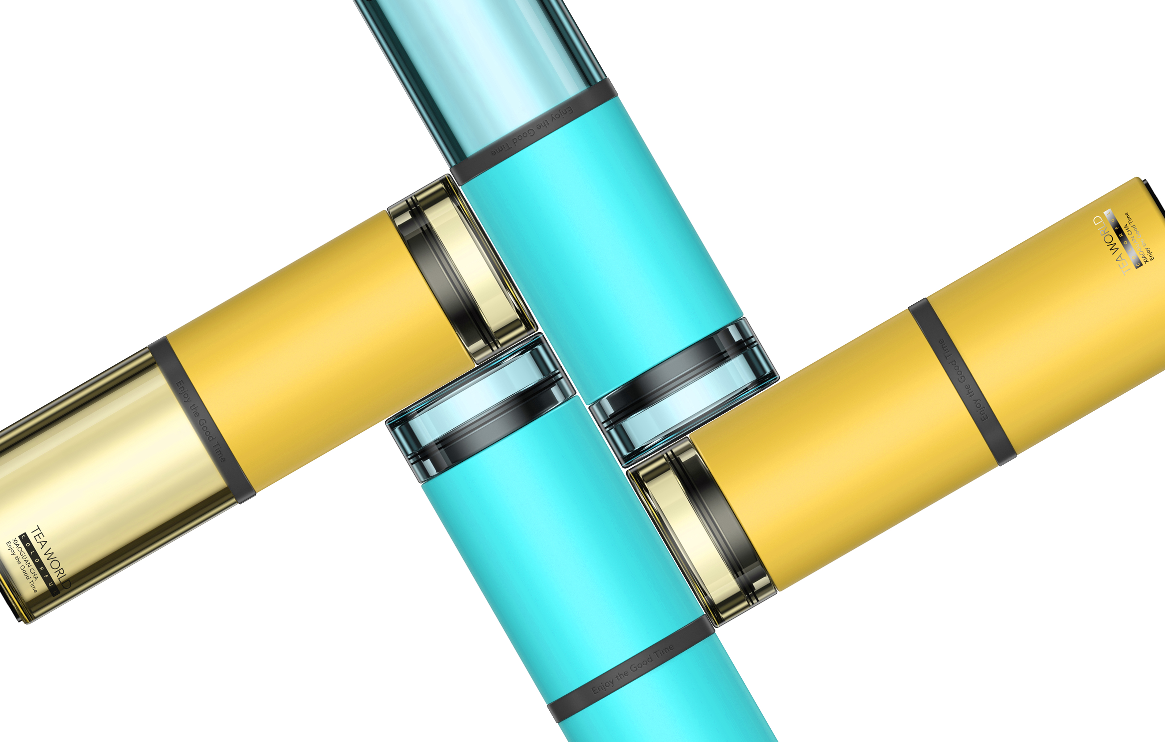 Small pot of tea，Tea set design，Travel cup design，product design，industrial design，Cultural and creative design，brand，originality，