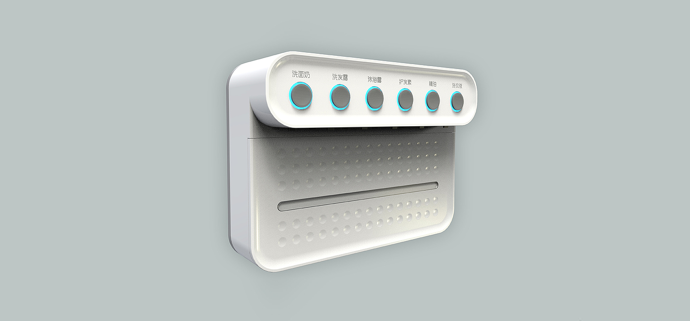 Soap dispenser，bathroom，Design，Round tower design，