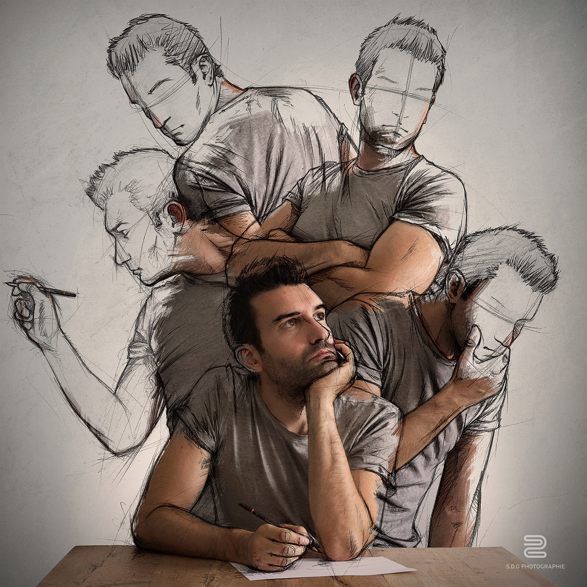 Hand drawn，ps，sketch，draft，Photography，originality，painting，