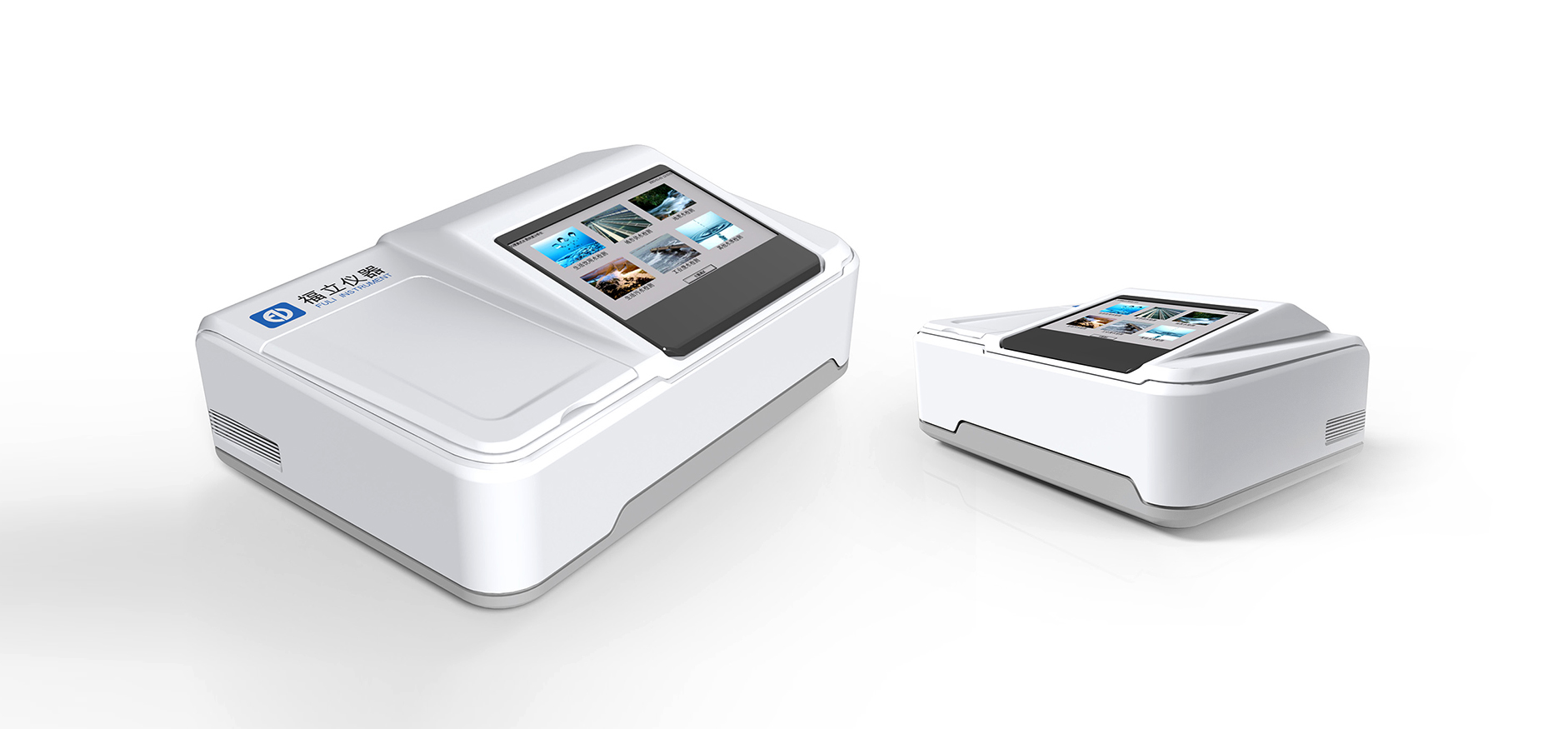 Water quality analyzer，testing，Design，Round tower design，