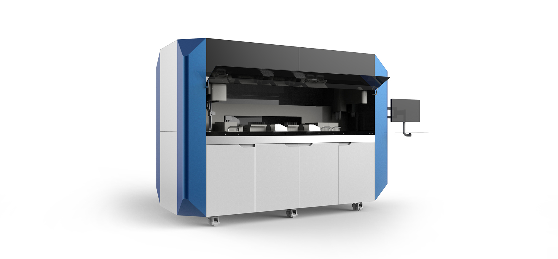 Ribose acid extractor，instrument，medical care，scientific research，Design，Round tower design，high-end，