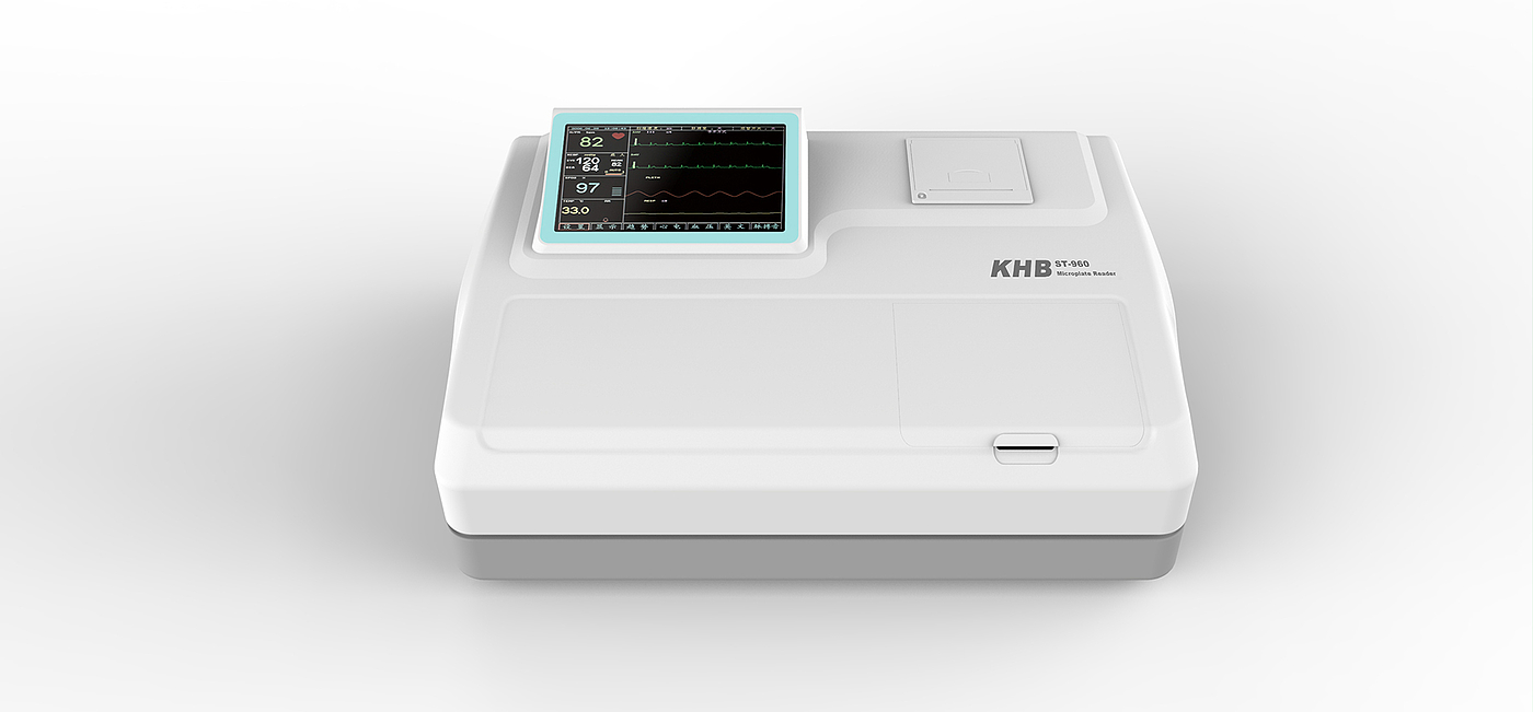 Microplate Reader，instrument，medical care，Design，Round tower design，