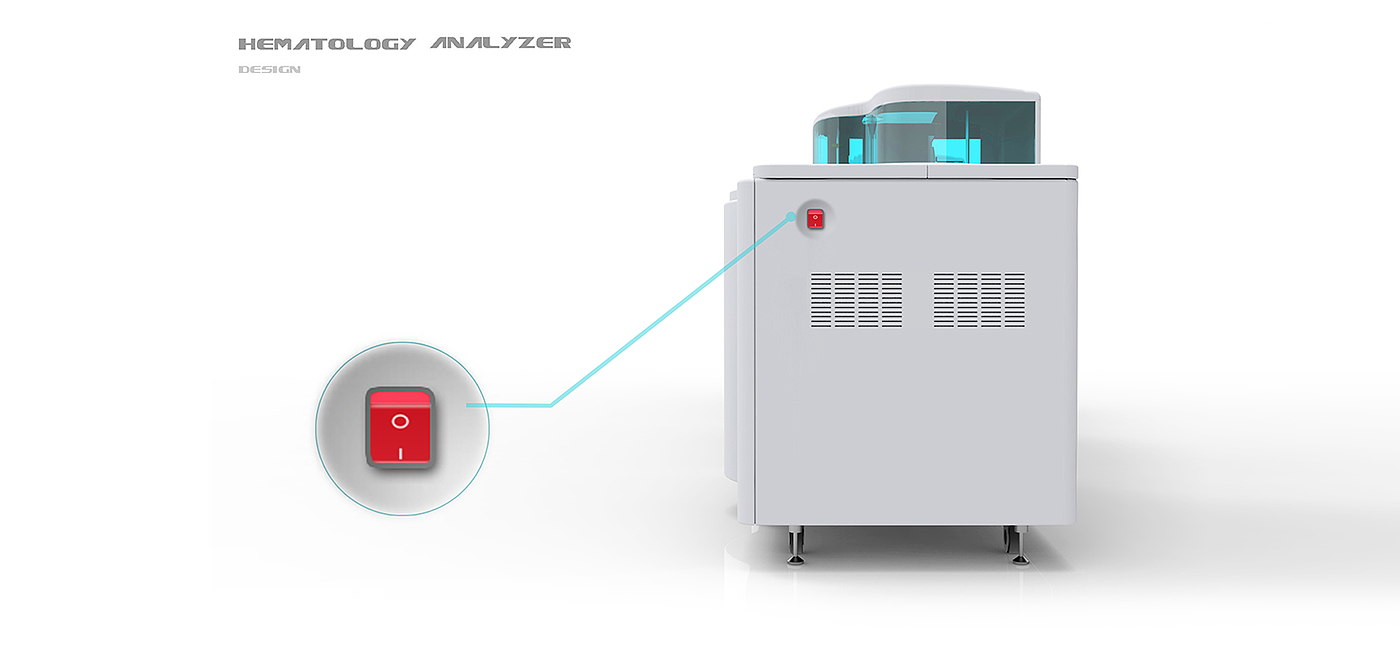 血液分析仪，仪器，分析仪，设计，圆塔设计，