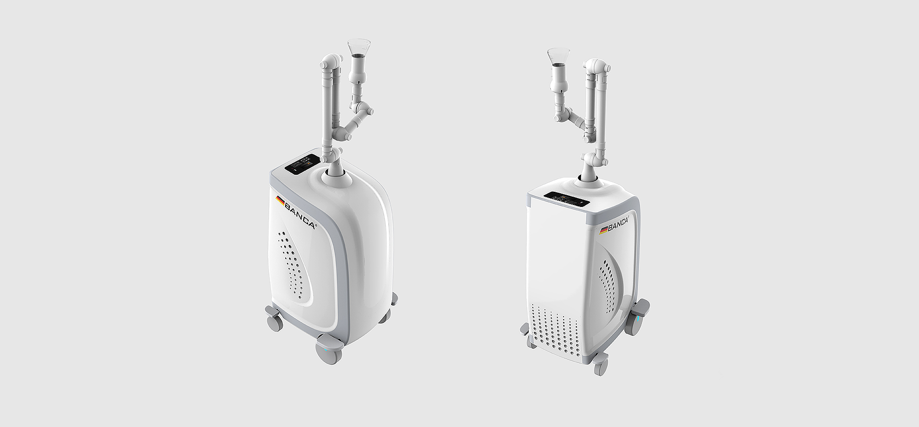 Dental suction dryer，Stomatology Department，healthy，oral cavity，nursing，Design，Round tower design，