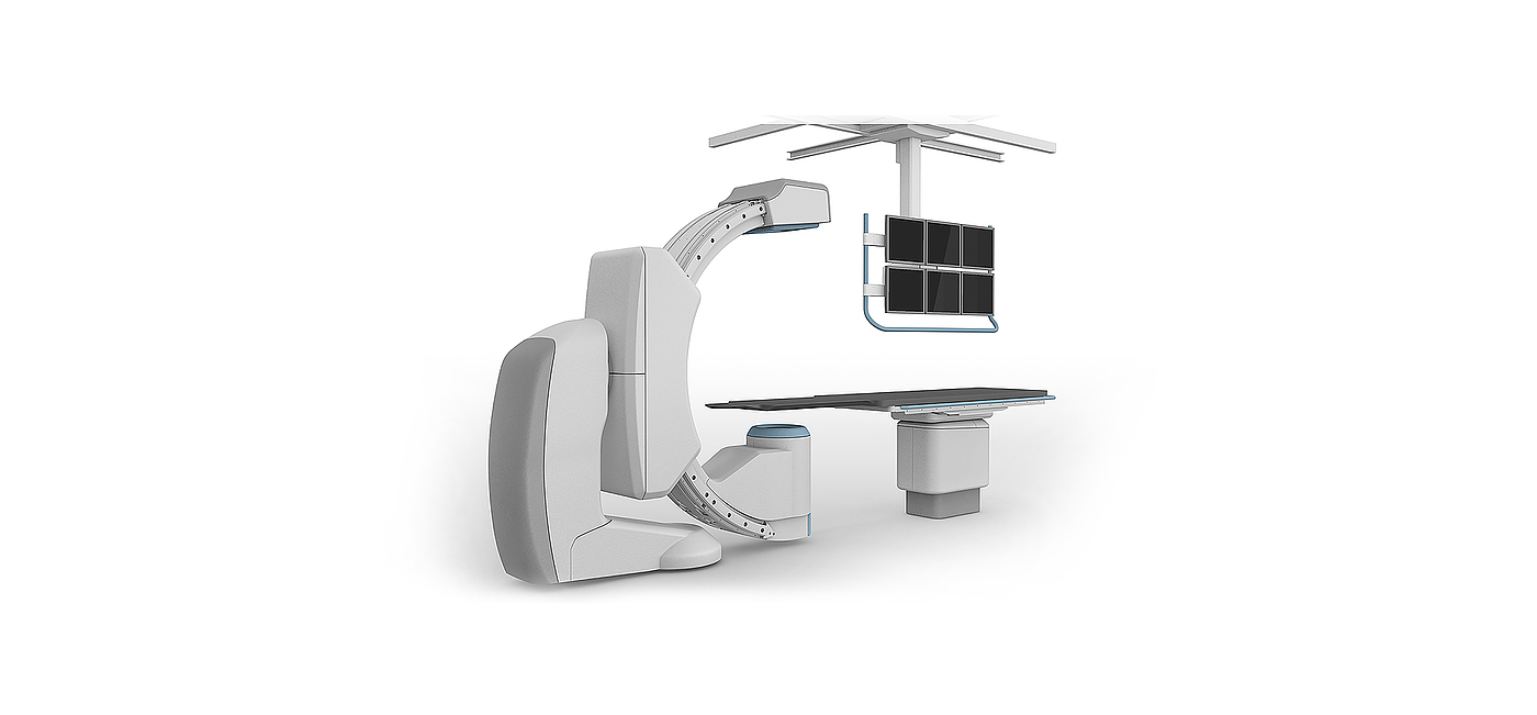 Angiographic large c，medical care，Design，Round tower design，