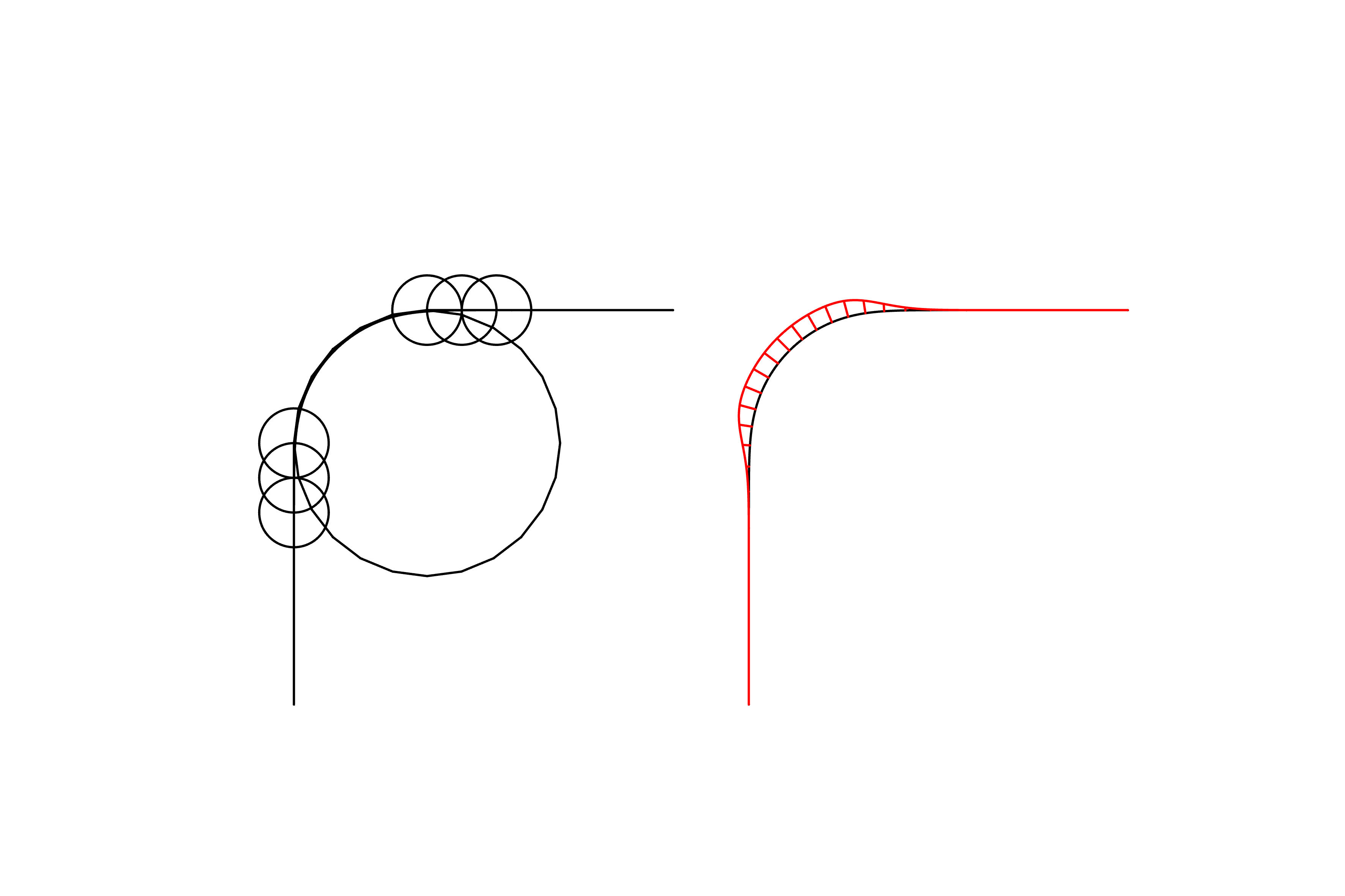 G2 continuous, apple fillet, curvature fillet, chamfer，