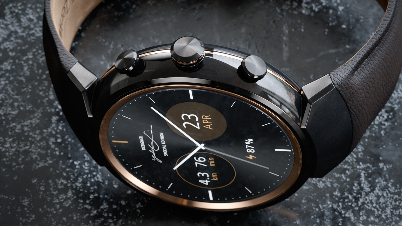 Wrist watch，texture，Render，ASUS，ASUS，