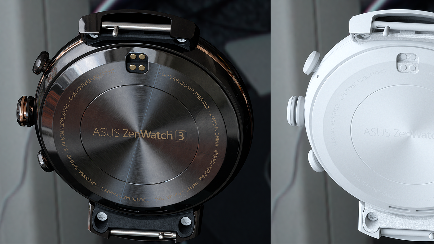 Wrist watch，texture，Render，ASUS，ASUS，