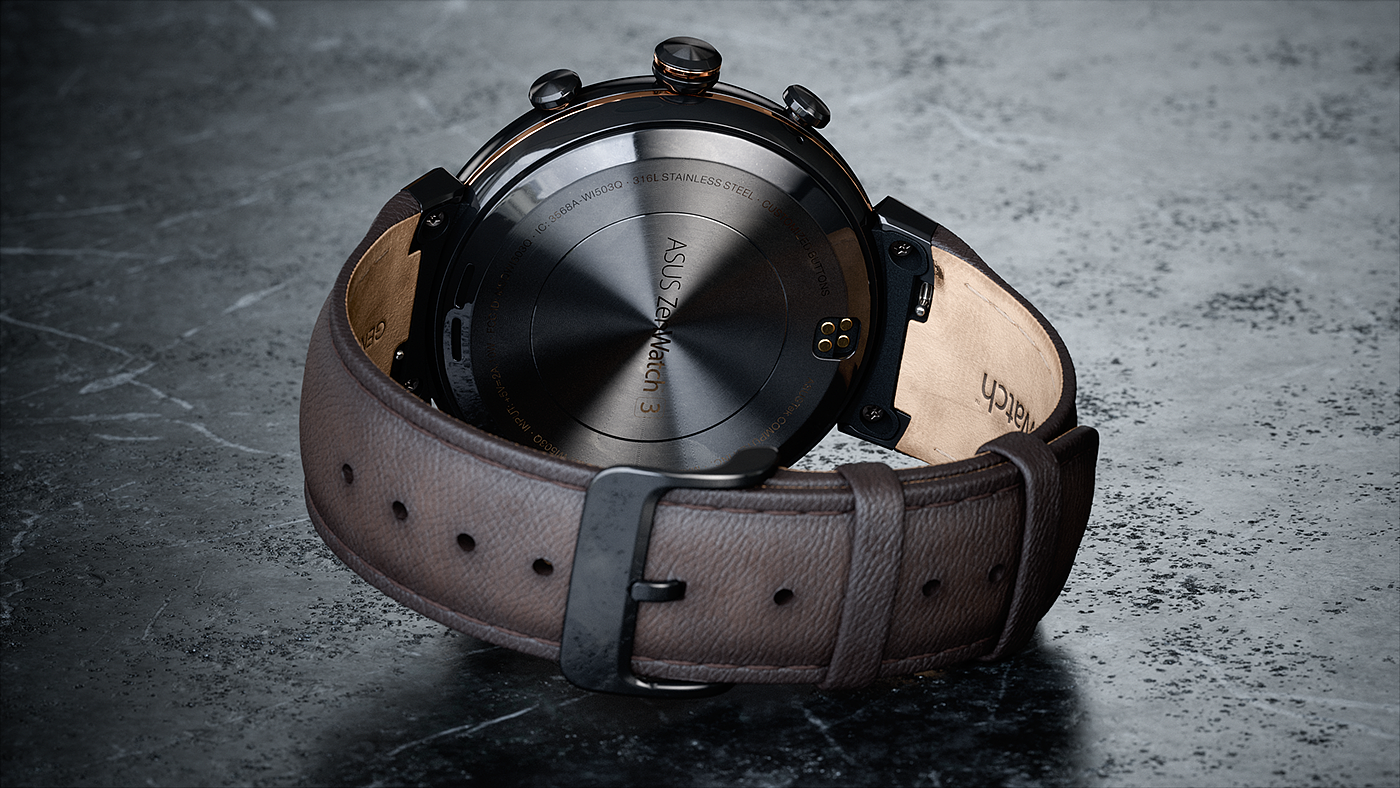 Wrist watch，texture，Render，ASUS，ASUS，