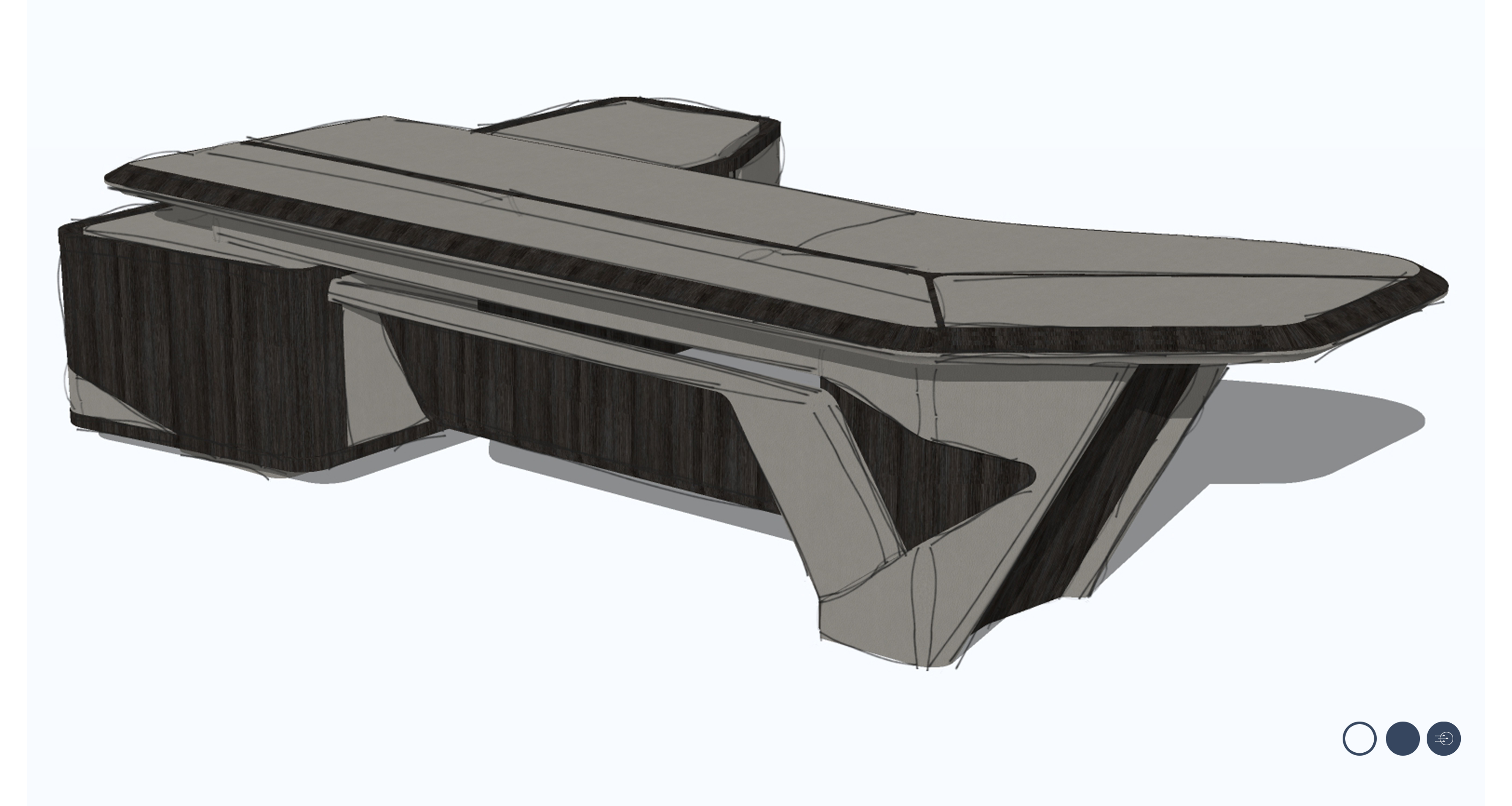 Bantai，Italian luxury，Office furniture ，Painting platform，