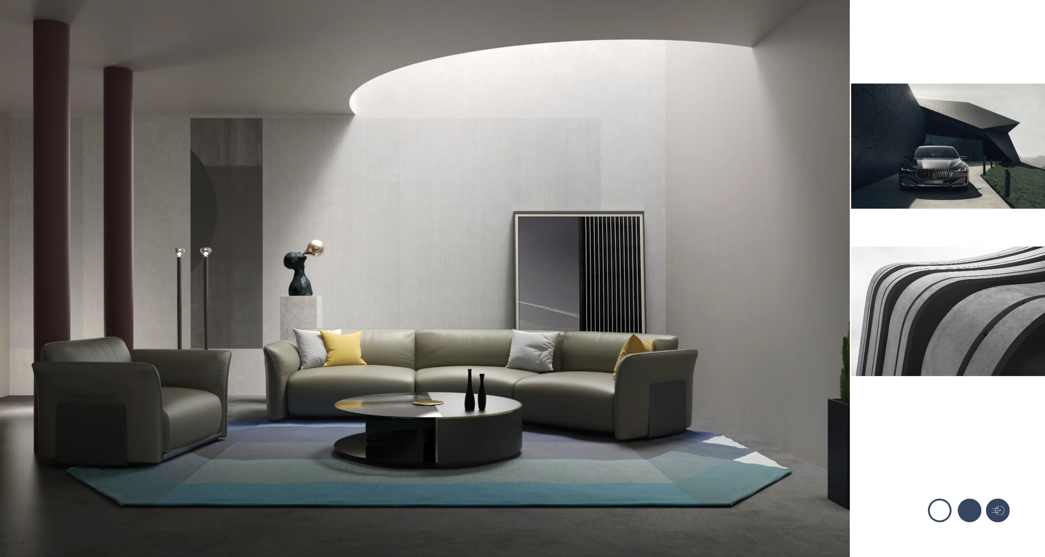 Bantai，Italian luxury，Office furniture ，Painting platform，