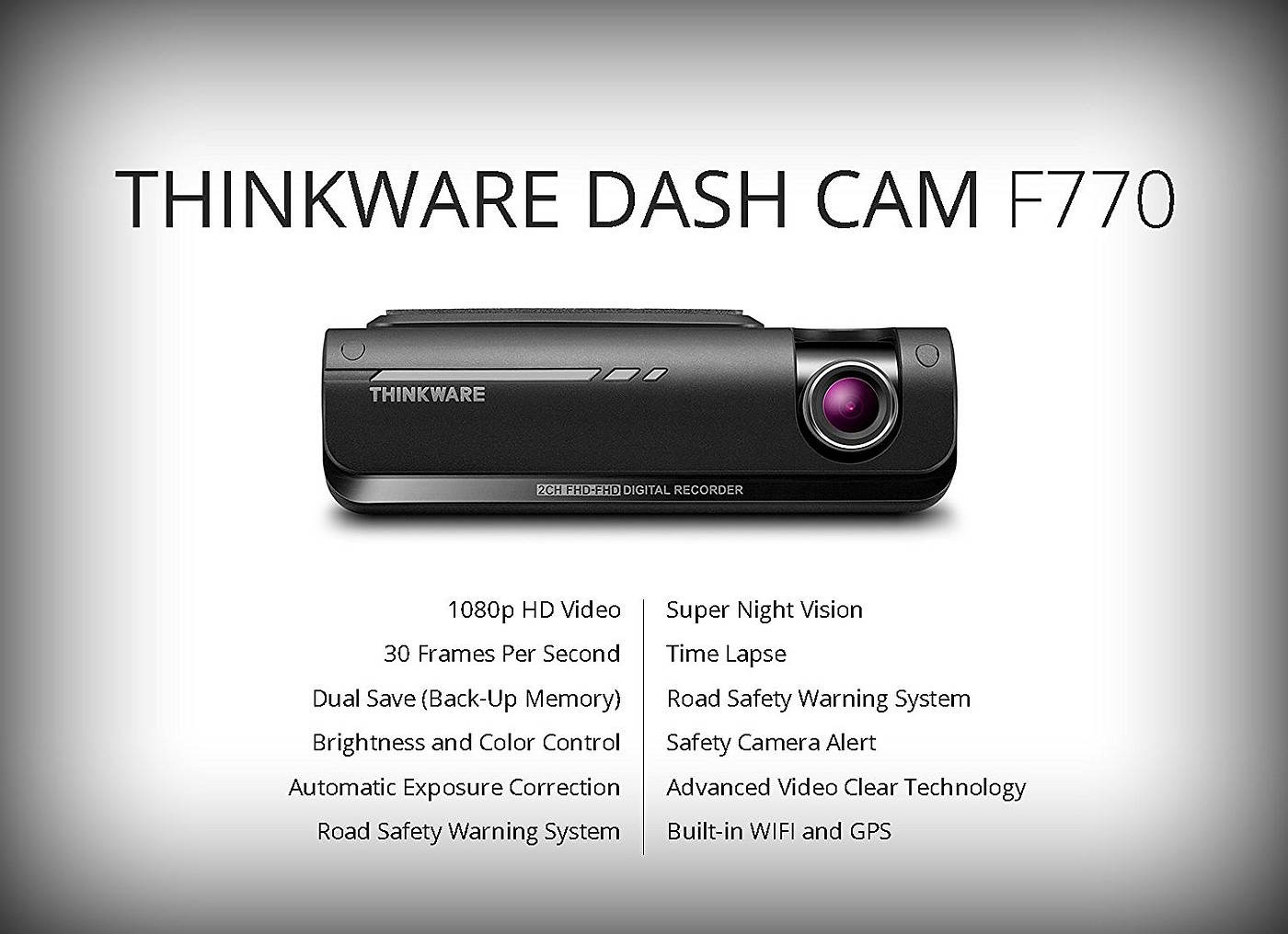 Recorder，Camera，Dash Cam F770，2017IDEA，