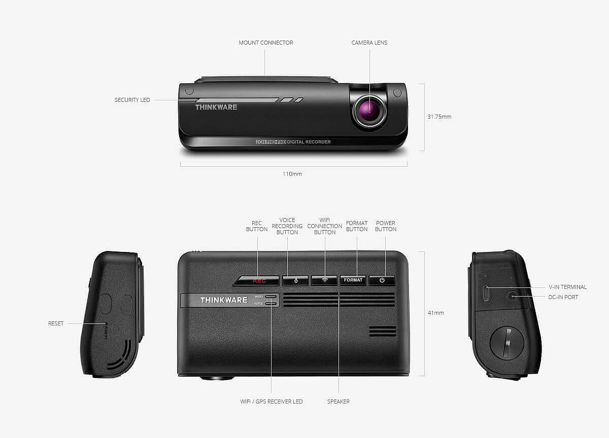 Recorder，Camera，Dash Cam F770，2017IDEA，