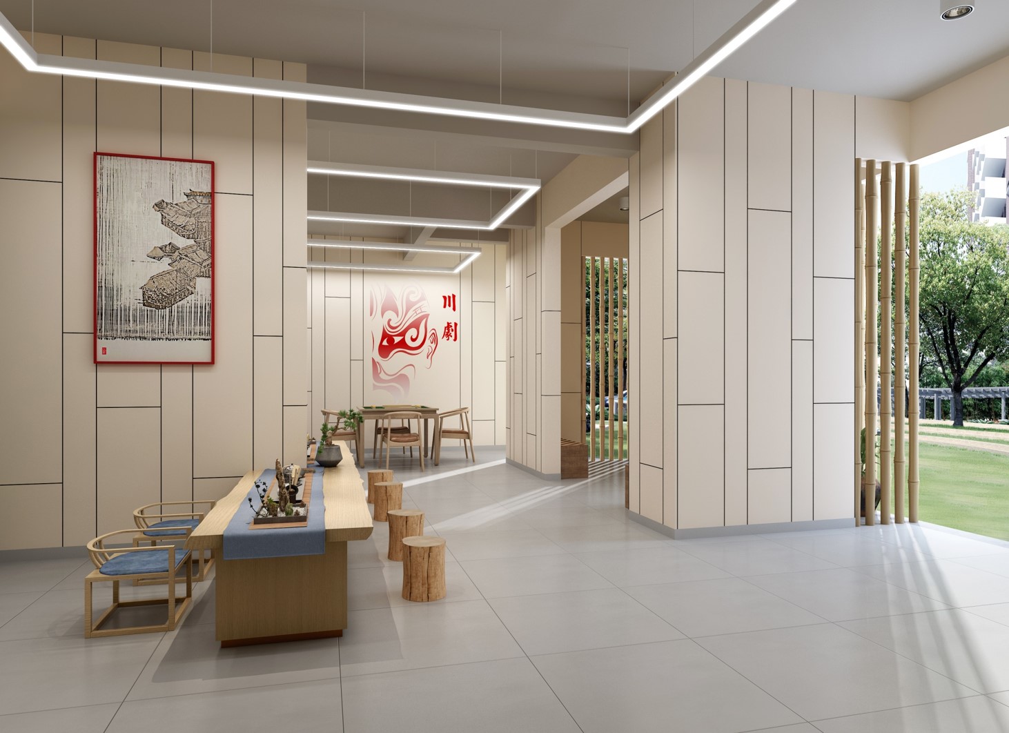 Overhead floor，Interior design，Architectural design，