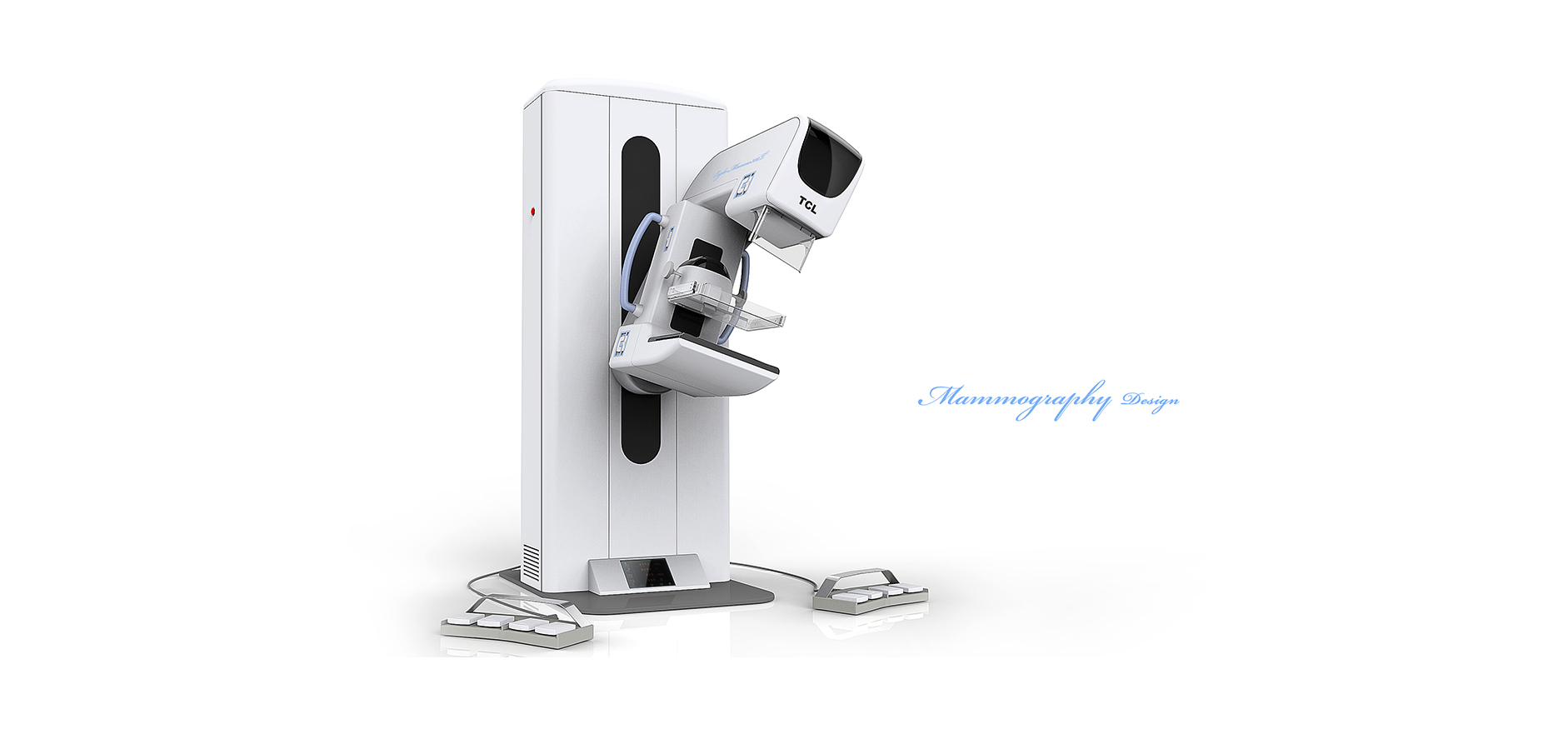 Integrated automatic breast X-ray machine，Mammary gland machine，medical care，Design，Round tower design，