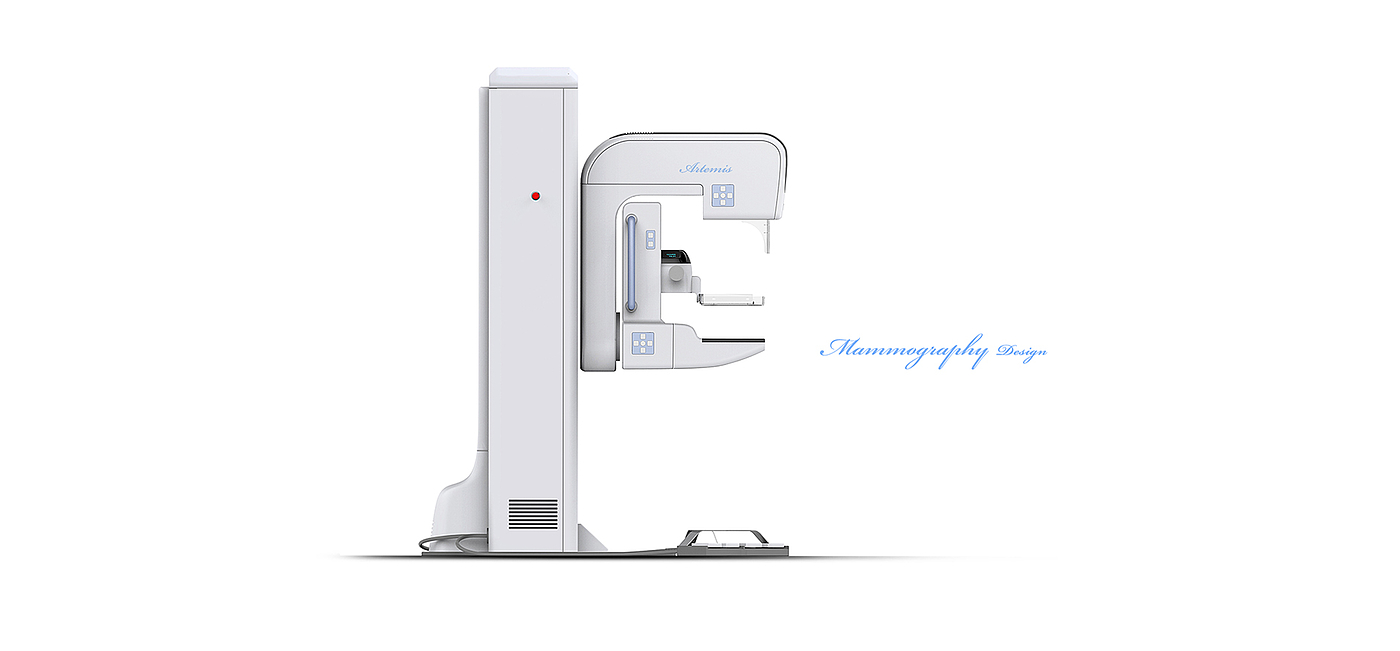 一体式全自动乳腺X光机，乳腺机，医疗，设计，圆塔设计，