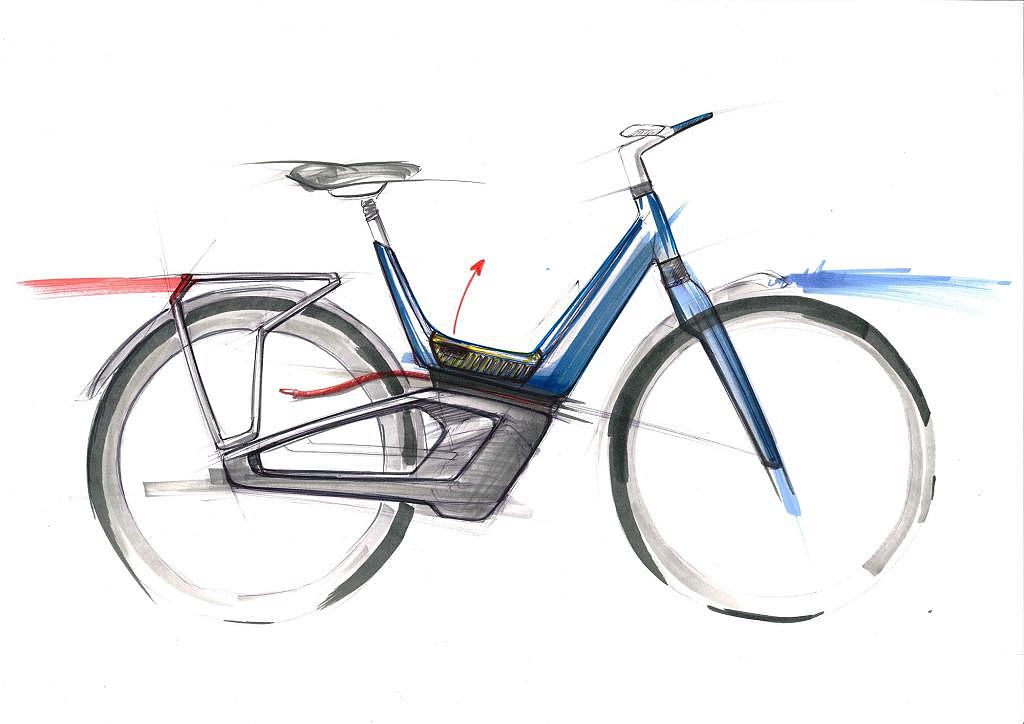 concept Gazelle，2017if Award，Bicycle，