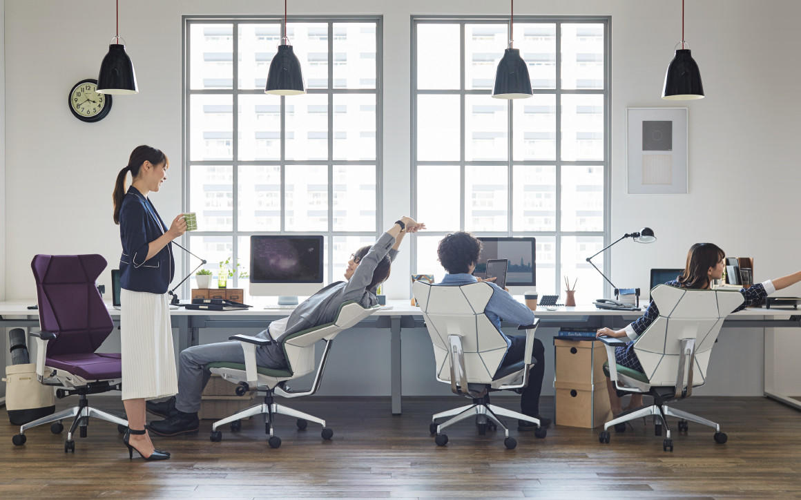 FLIP FLAP chair，Office chair，2017if Award，