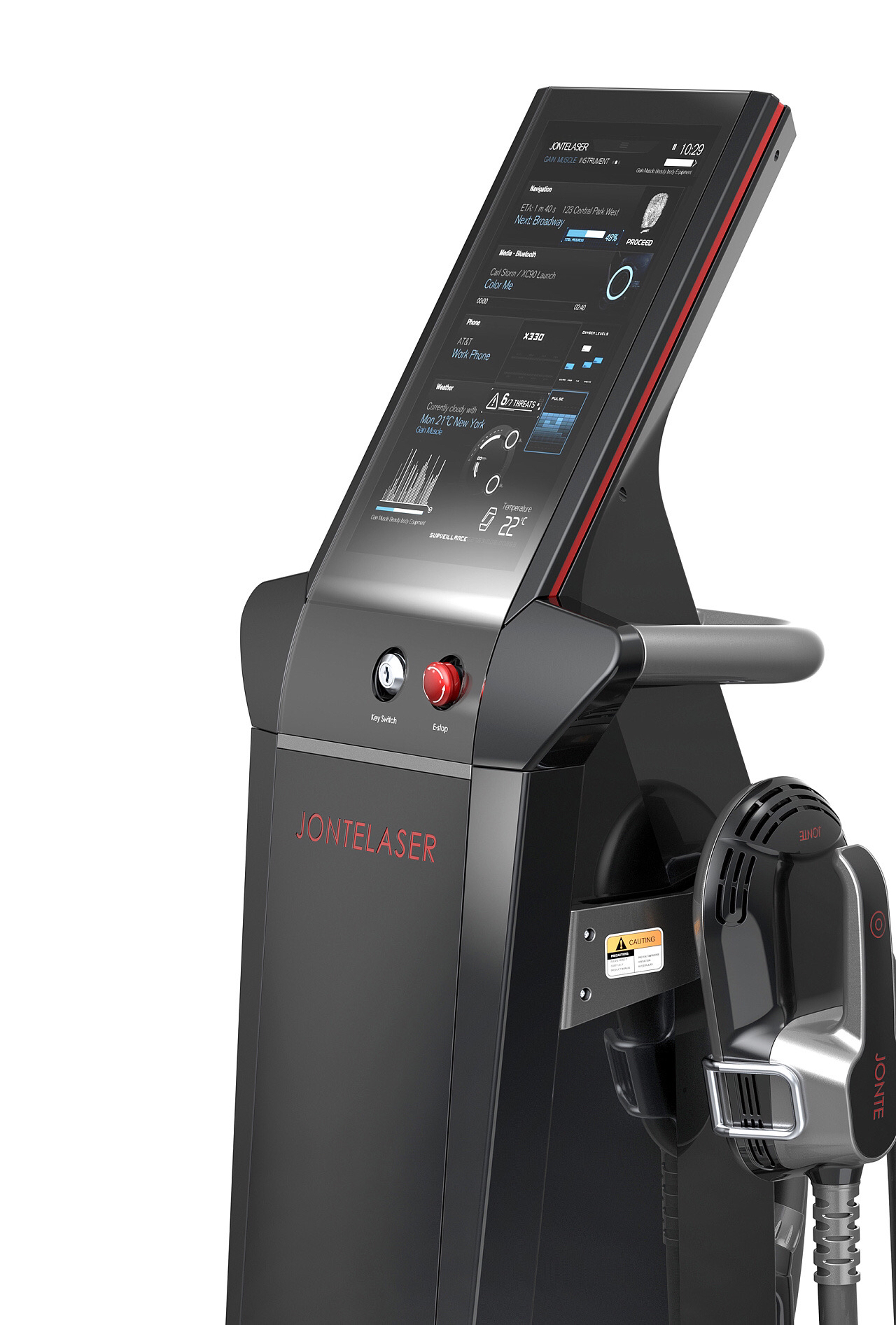 Muscle strengthening and weight loss instrument，Beauty instrument design，Medical device design，