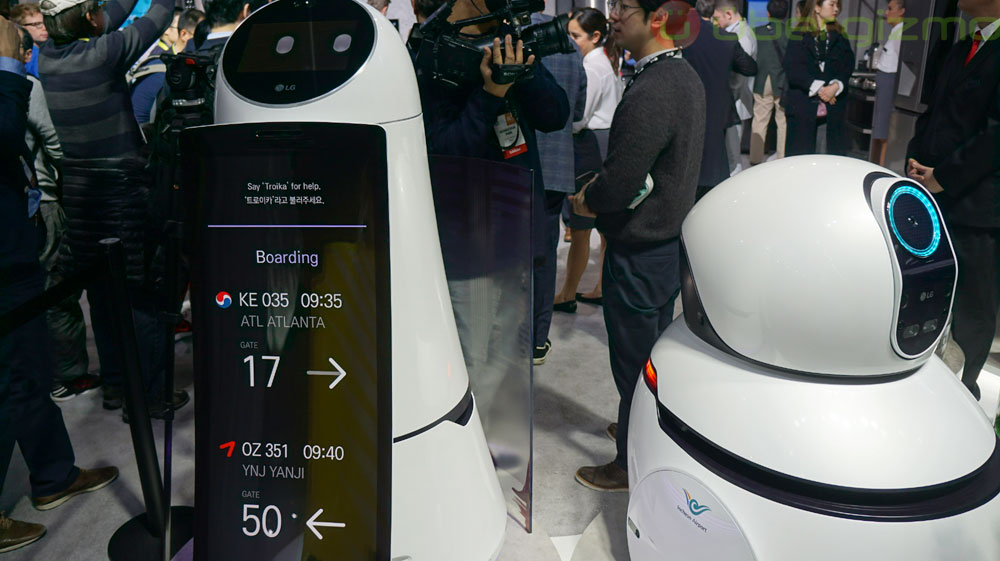 Sweep the floor，airport，robot，2017idea Award，lg，