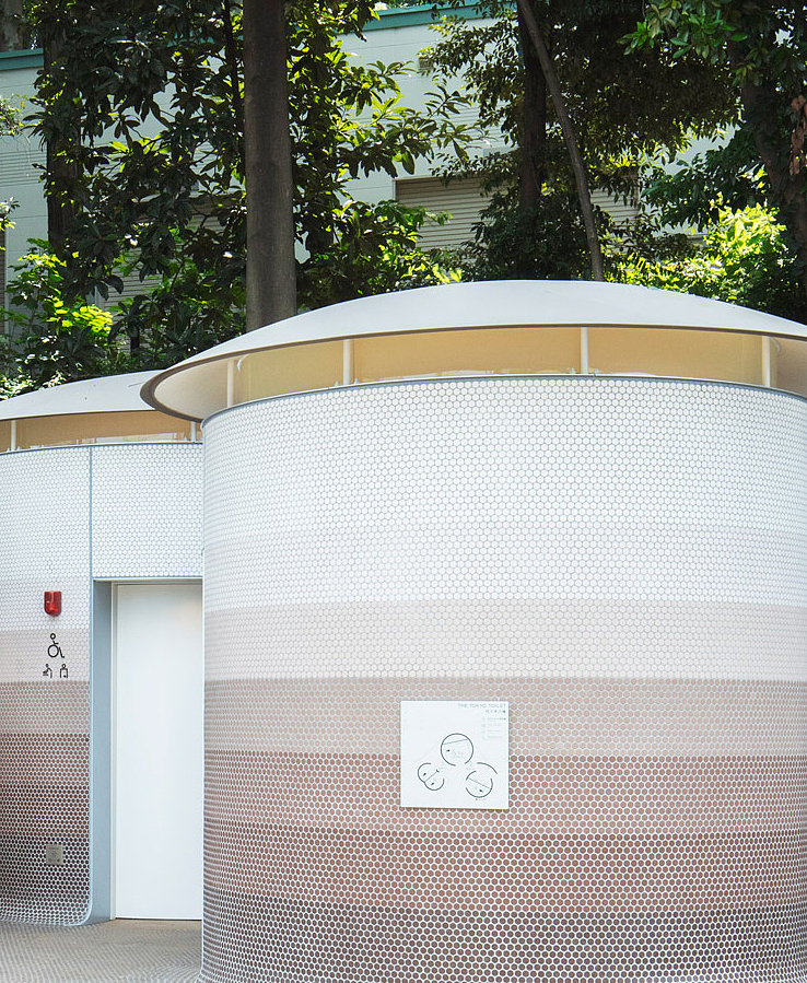 Tokyo，Architectural design，comfort station，toilet，