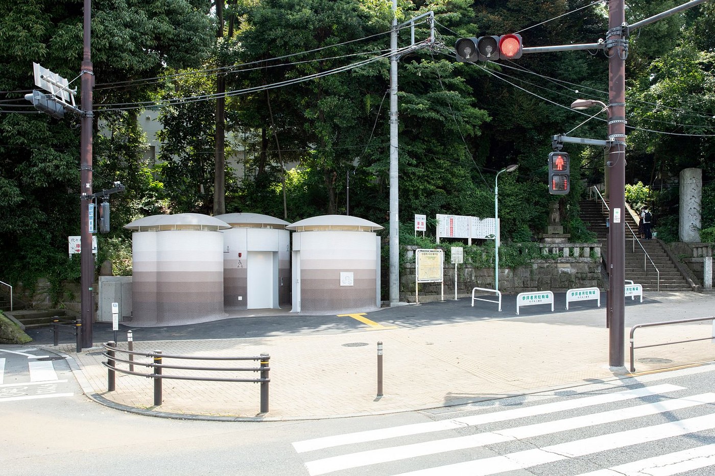 Tokyo，Architectural design，comfort station，toilet，