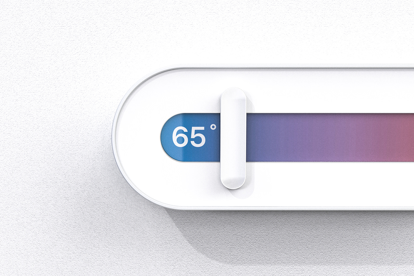 Thermostat，slider，Minimalism，