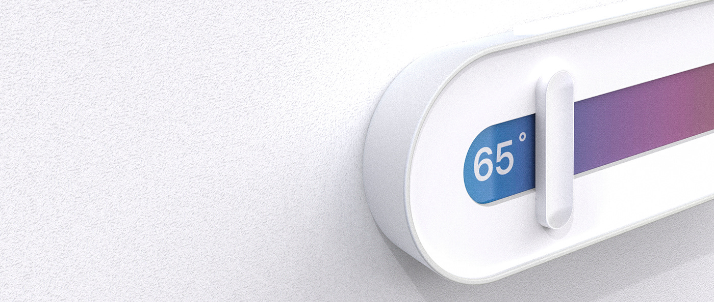 Thermostat，slider，Minimalism，