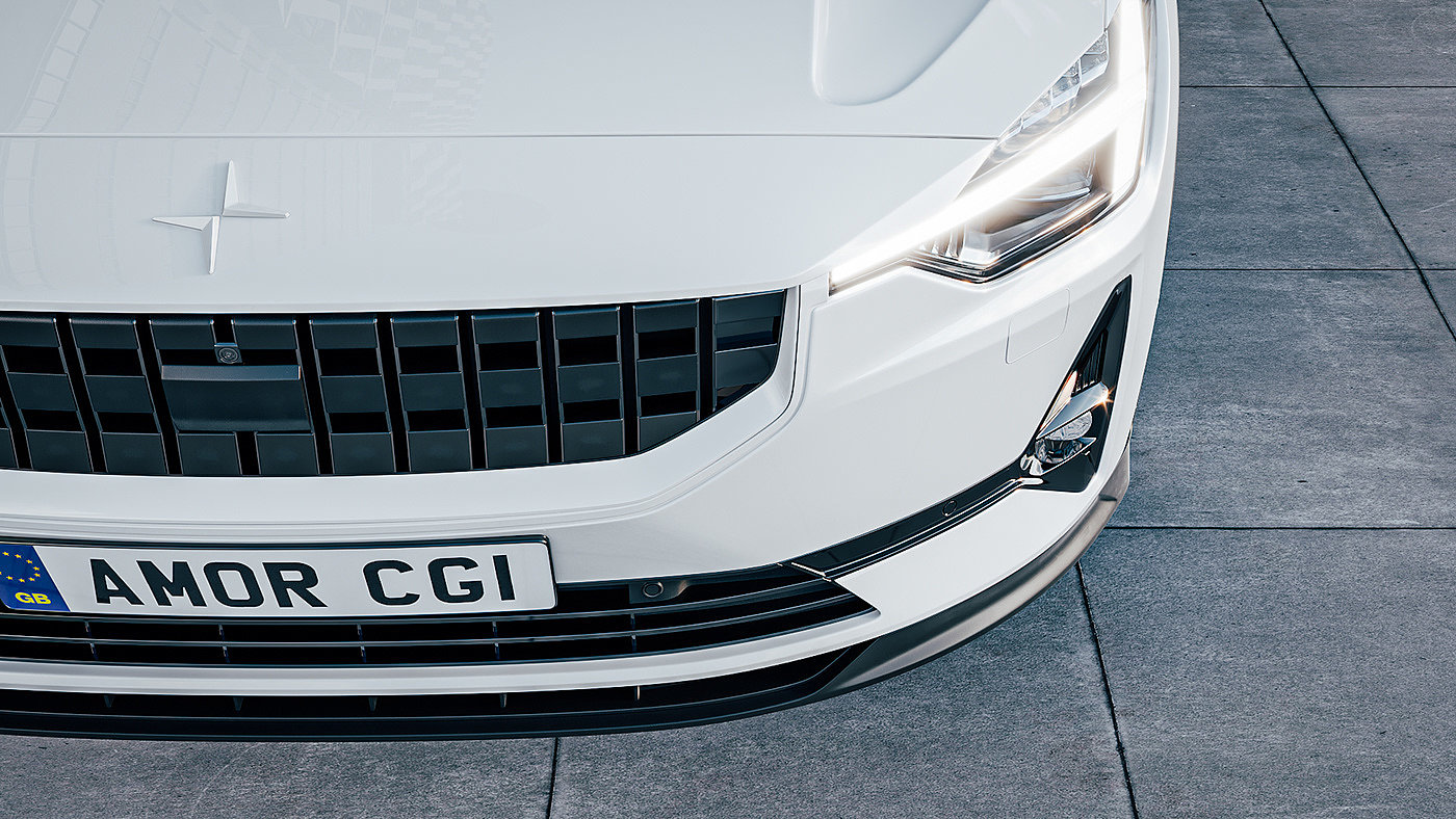 Polestar，汽车，cgi，