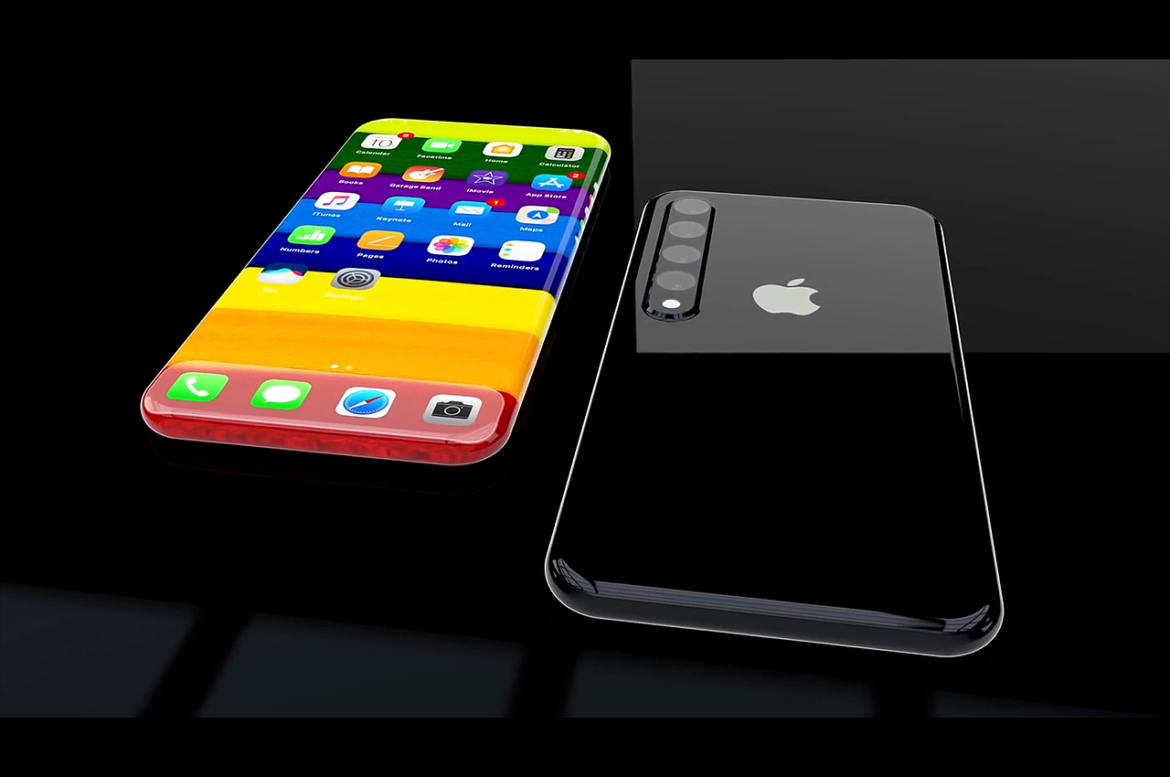 IPHONE 13，creativity，Curved screen，Conceptual works，iPhone，