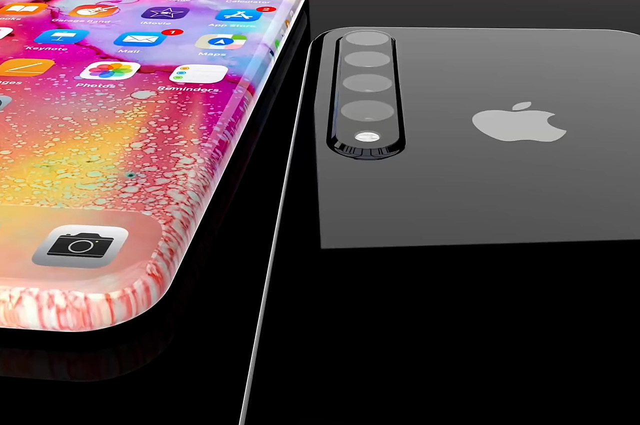 IPHONE 13，creativity，Curved screen，Conceptual works，iPhone，