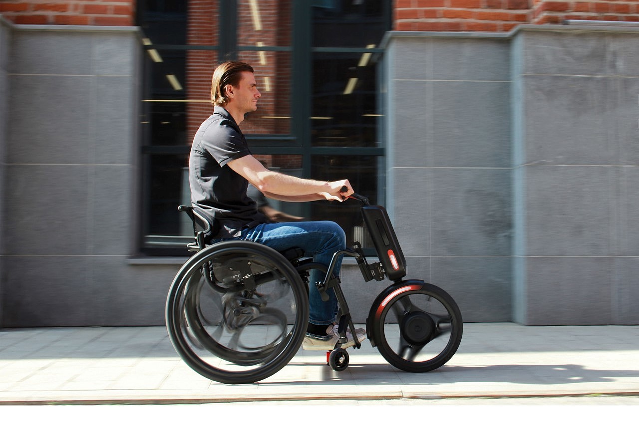 UNAwheel，Electric tricycle，wheelchair，