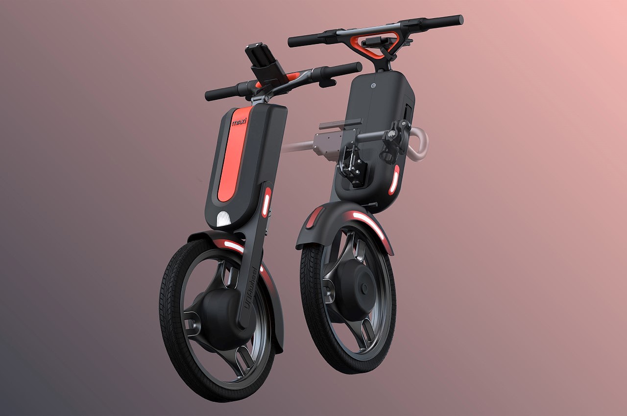UNAwheel，电动三轮车，轮椅，