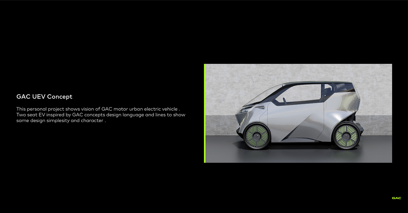 GAC UEV，electric vehicle，Double seat，