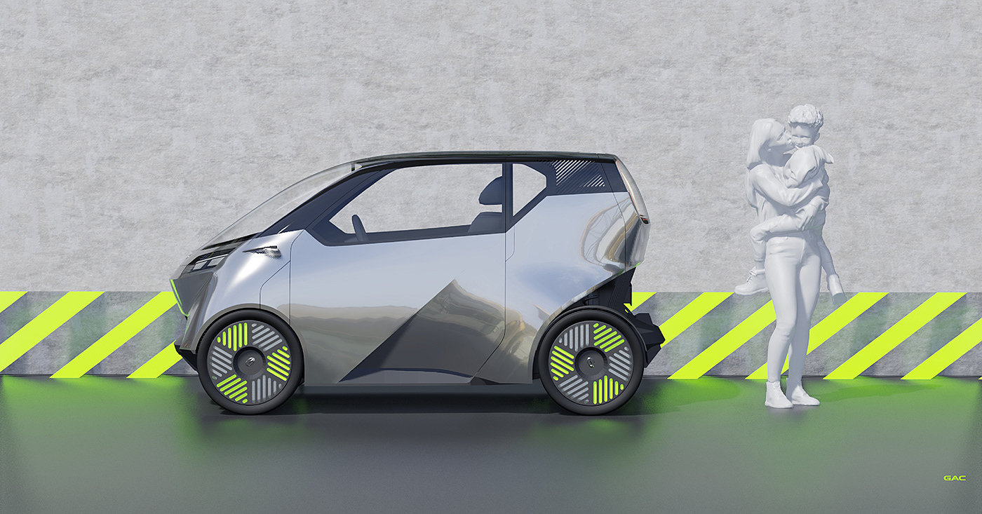 GAC UEV，electric vehicle，Double seat，