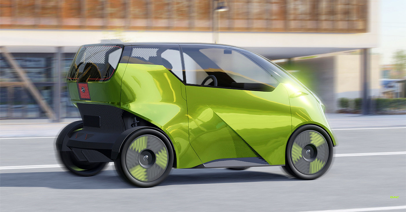 GAC UEV，electric vehicle，Double seat，