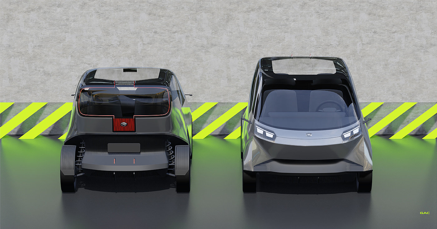 GAC UEV，electric vehicle，Double seat，