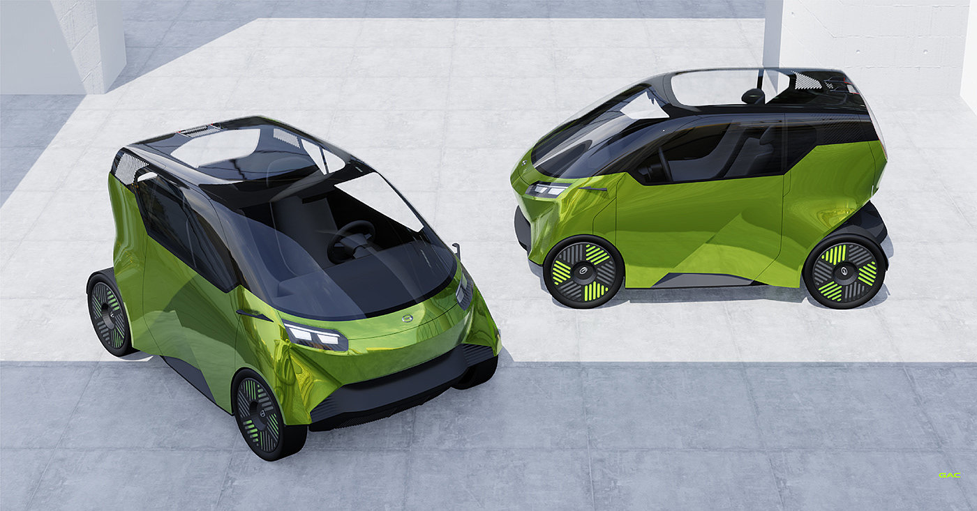 GAC UEV，electric vehicle，Double seat，