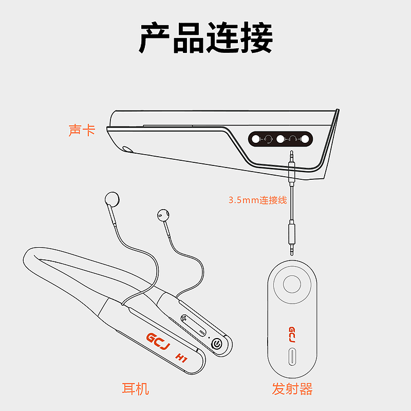 直播耳机，直播耳返，超低延时，