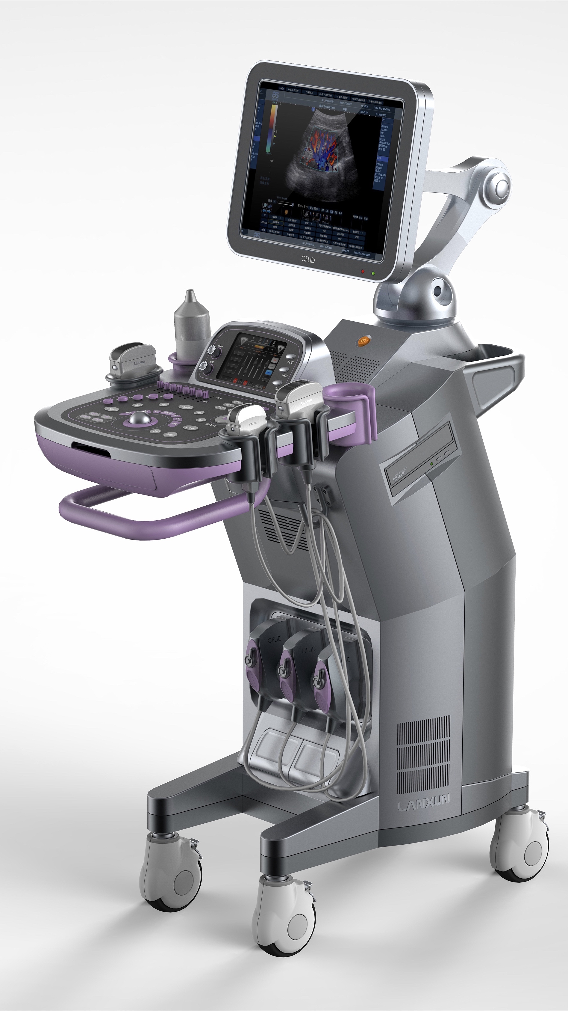 Color Doppler ultrasound，Beauty instrument design，Medical device product design，