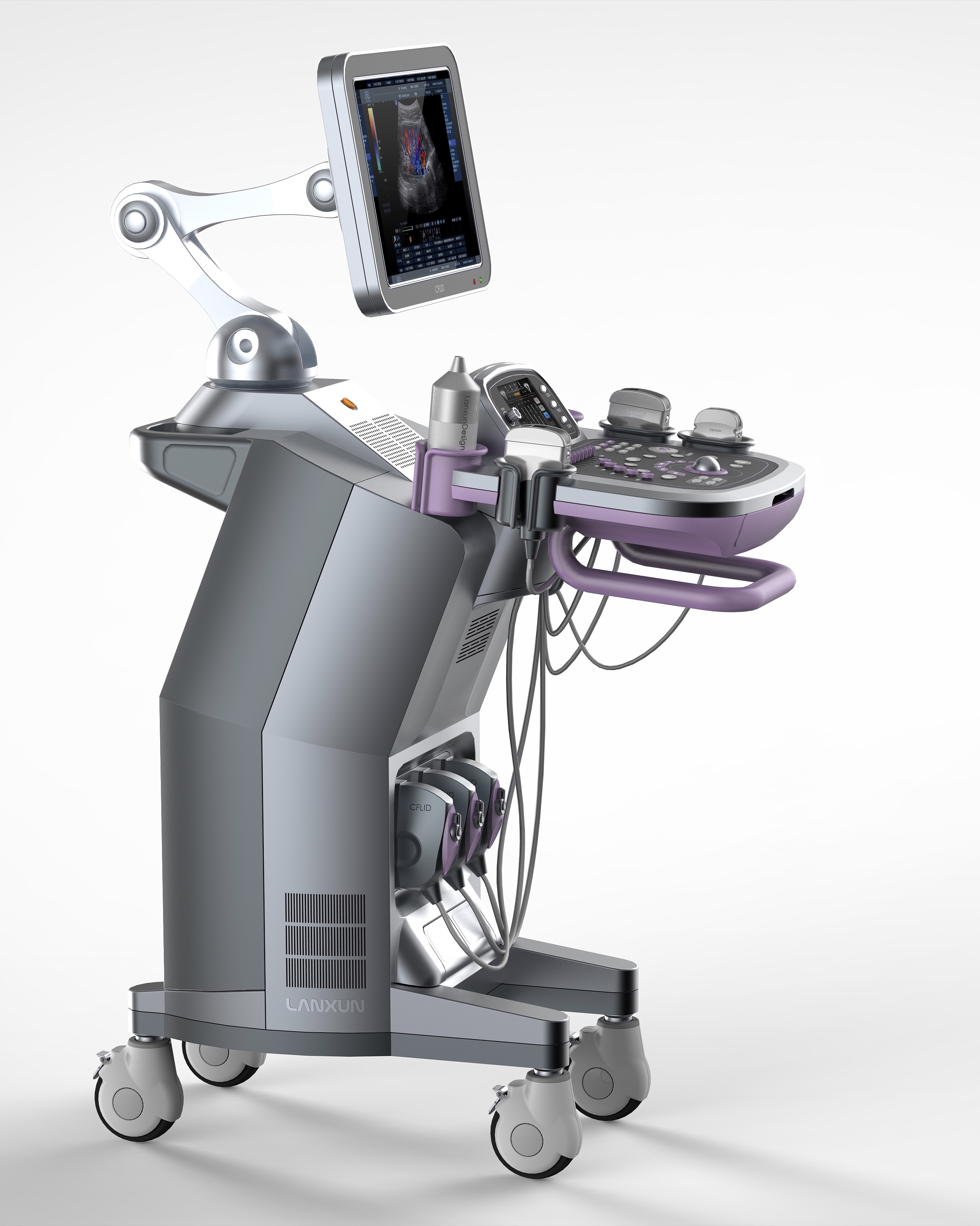 Color Doppler ultrasound，Beauty instrument design，Medical device product design，