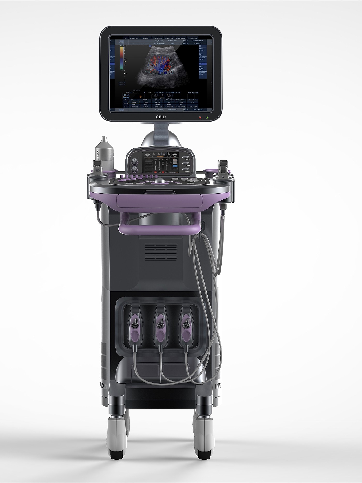 Color Doppler ultrasound，Beauty instrument design，Medical device product design，