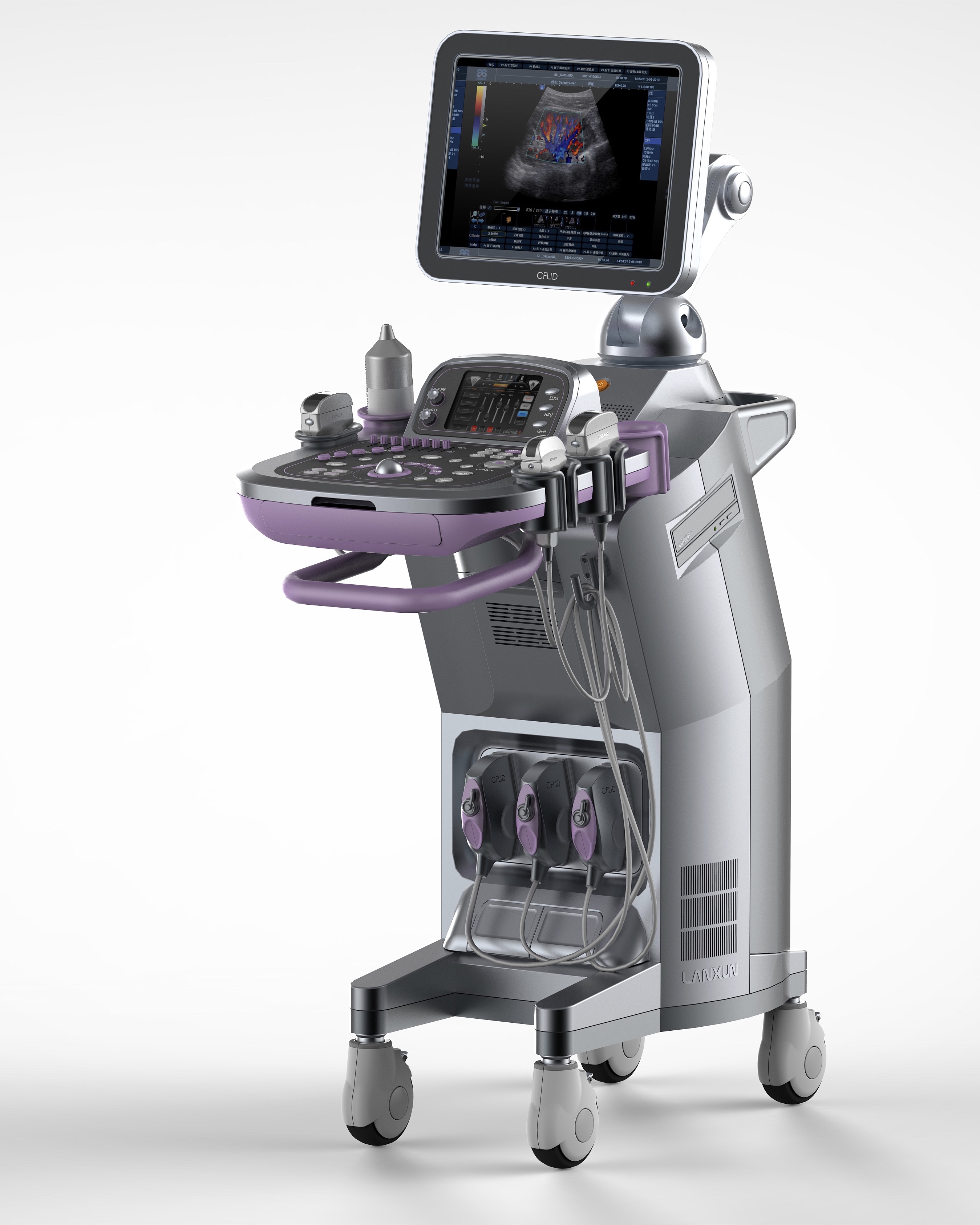 Color Doppler ultrasound，Beauty instrument design，Medical device product design，