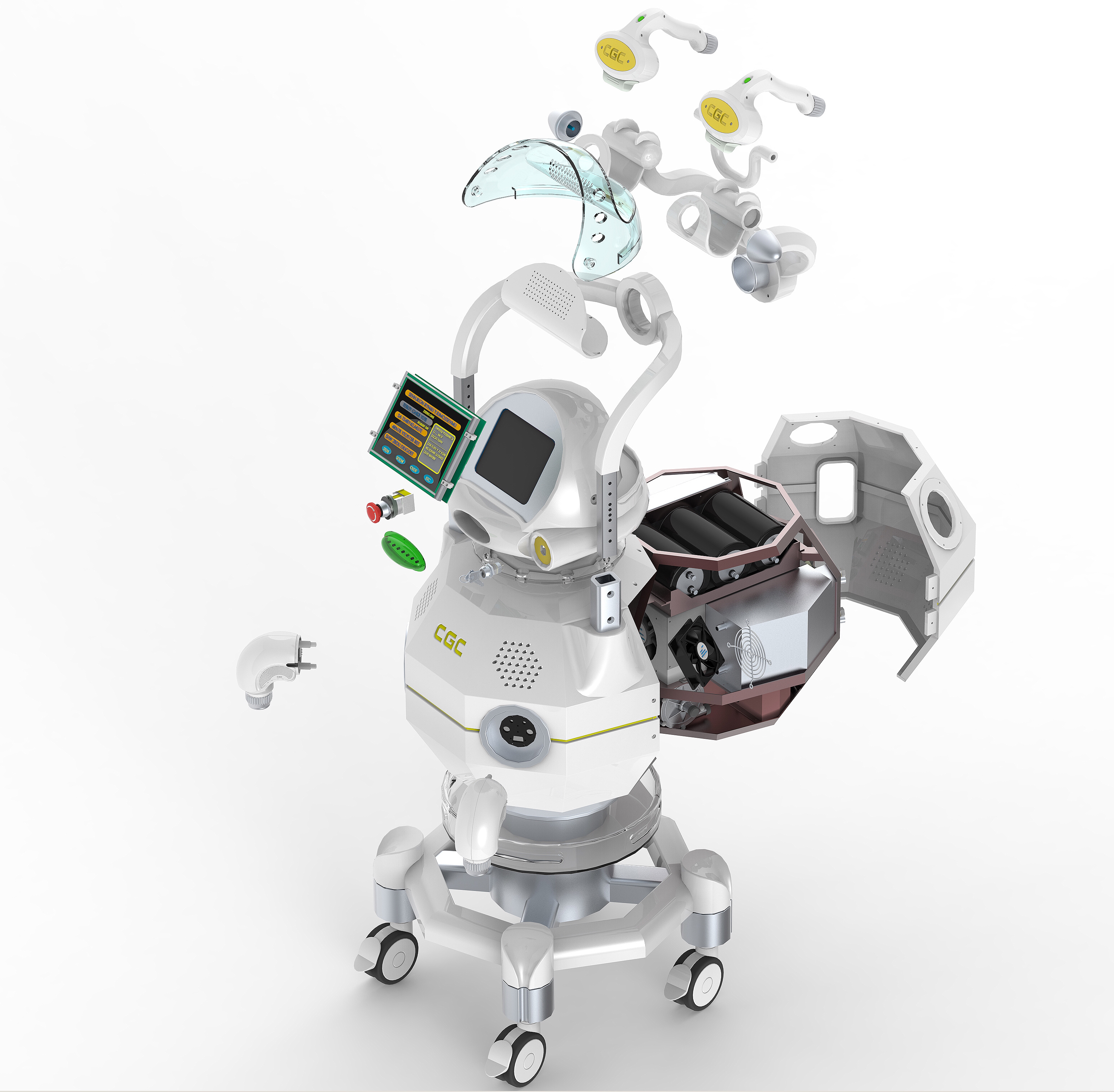 opt，Photon rejuvenation，picosecond laser ，Beauty instrument design，Medical device product design，