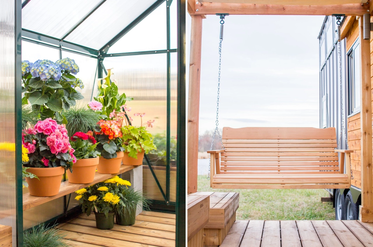 Elsa，Small house，Natural and simple，swing，