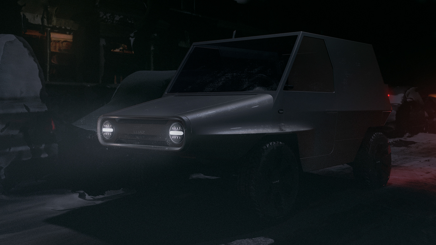 East Dautov，LUAZ，automobile，